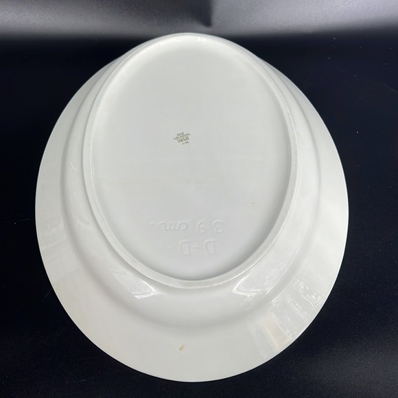 Arabia Finland White Oval Platter - Picture 10 of 13